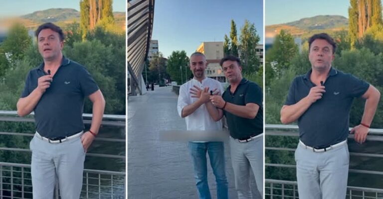 Laert Vasili viziton Mitrovicën e Veriut: “Kjo që shihni pas meje nuk është Zvicër, është Mitrovicë”