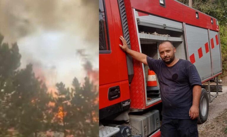 Zjarrifikësi mitrovicas që mori pjesë në shuarjen e zjarrit kërkon kujdes: Një pakujdesi e vogël është betejë e madhe