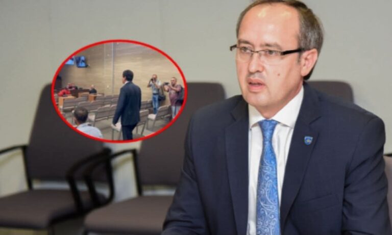 Hoti për Kurtin: Për raste korruptive s’paraqitet, por në rast kërcënimi ndaj tij shkon pa problem duke u viktimizuar