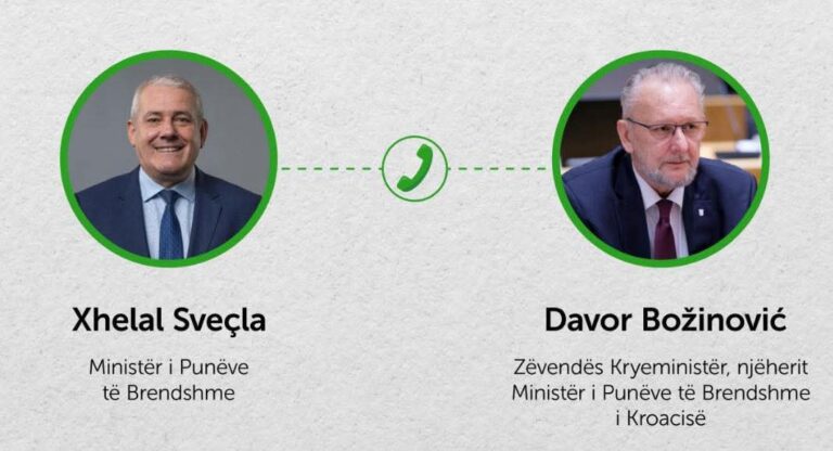 Pritjet e gjata në kufijtë kroat, Sveçla telefonon ministrin Božinović