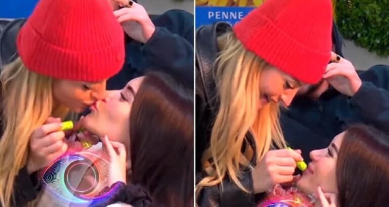 Puthje në buzë mes Selin dhe Gretës në Big Brother VIP Albania