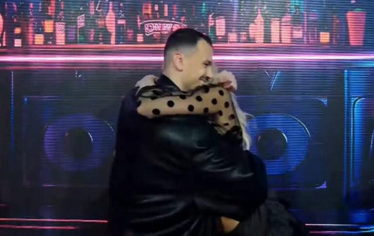 Përqafohen Mateo dhe Brikena